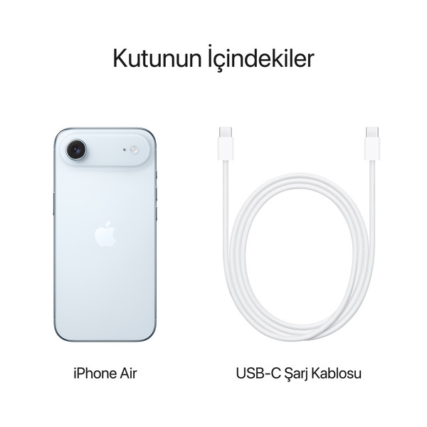 Apple iPhone Air 512GB Gök Mavisi Akıllı Telefon Fiyatı ve