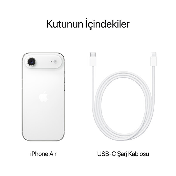 Apple iPhone Air 1TB Pamuk Beyazı Akıllı Telefon