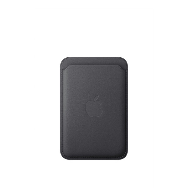MGHA4ZM/A iPhone için MagSafe özellikli Mikro Dokuma Cüzdan Siyah