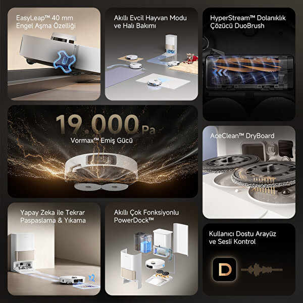 Dreame L40s Pro Ultra Robot Süpürge