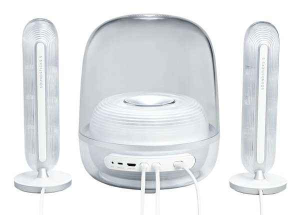 Harman Kardon Soundsticks 5 Bluetooth Hoparlör Beyaz 3