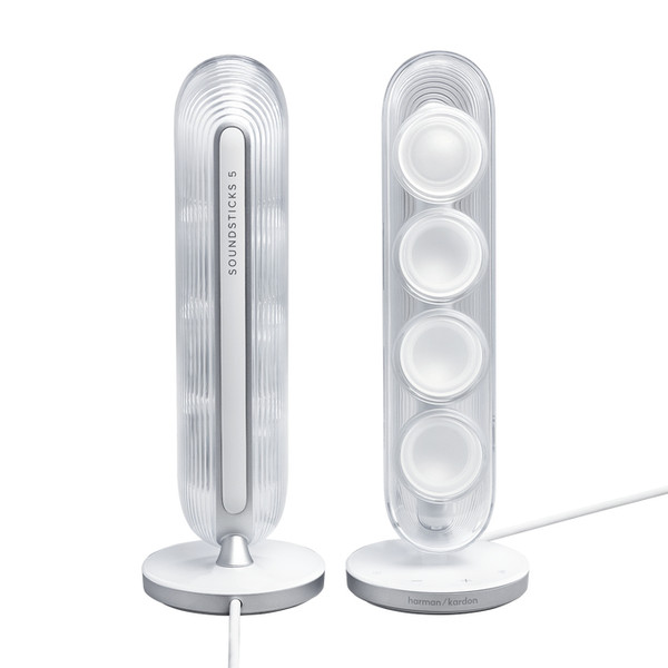Harman Kardon Soundsticks 5 Bluetooth Hoparlör Beyaz 6