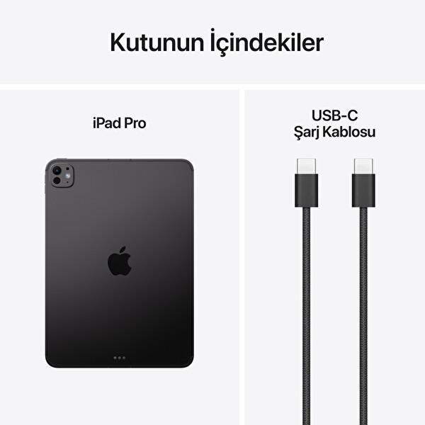 Apple iPad 11-inch iPad Pro Wi‑Fi + Cellular 512GB with standard glass - Space Black ME2Q4TU/A
