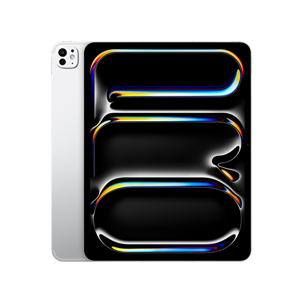 Apple iPad 13-inch iPad Pro Wi‑Fi + Cellular 256GB with standard glass - Silver ME7X4TU/A