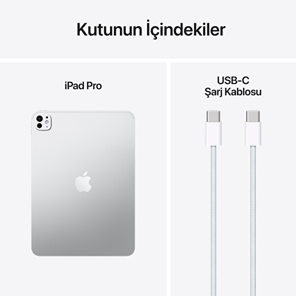 Apple iPad 11-inch iPad Pro Wi‑Fi 256GB With Standard Glass Silver MDWL4TU/A