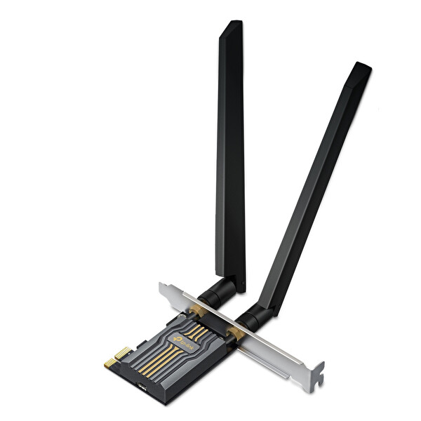 TP-Link Archer TBE400E Wi-Fi 7 + Bluetooth 5.4 PCIe Adaptör BE6500 Mbps WPA3 MU-MIMO