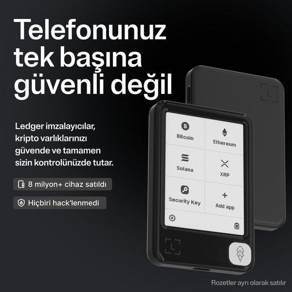 Ledger Nano Gen 5 Kripto Donanım Cüzdanı ve Recovery Key 4