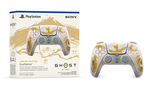 Sony Playstation Dualsense/Ghost Yotei Gold