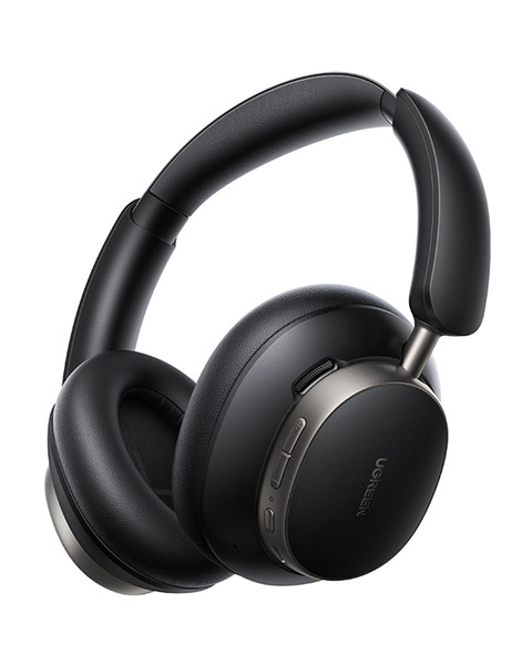 UGREEN HiTune Max6 Studio Pro Hibrit ANC Kablosuz Kulak Üstü Kulaklık - Siyah