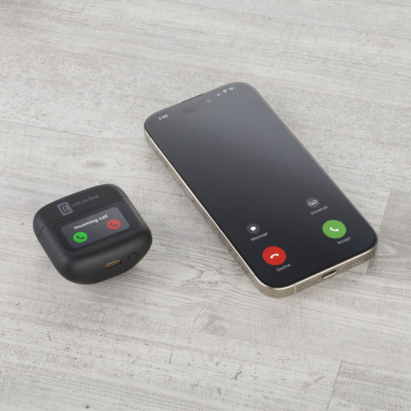 Cellular Line Hush Anc + Enc Dokunmatik Ekran Tws Kulak İçi Kulaklık 4