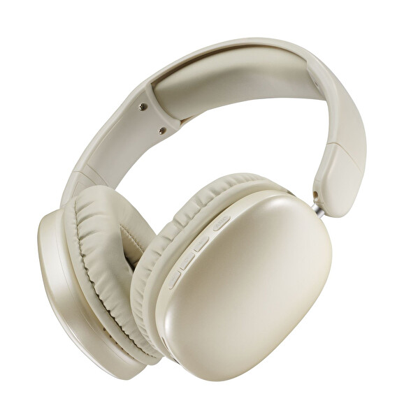 Cellular Line Music Sound Maxi 3 Anc Özellikli Katlanabilir Kulak Üstü Bt Kulaklık Krem