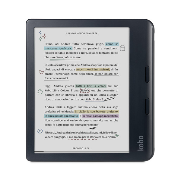 Kobo Libra Colour E Rdr, Siyah