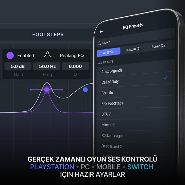 SteelSeries Arctis Nova 7P Gen 2 Kablosuz Gaming Kulaklık - Siyah