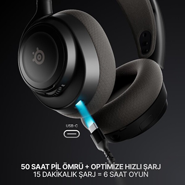 SteelSeries Arctis Nova 7P Gen 2 Kablosuz Gaming Kulaklık - Siyah