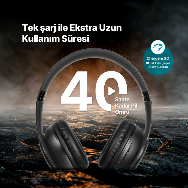 Ttec 2Km157Gr Soundlife On Kulaküstü Bluetooth Kulaklık Gri 4