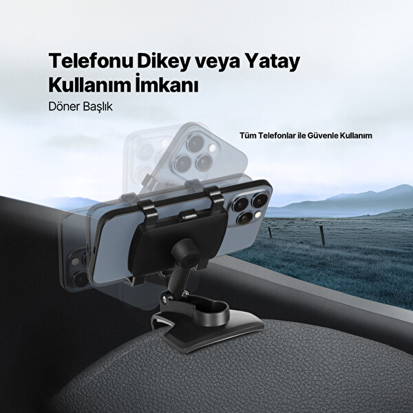 Ttec Flexgrip Araç İçi Telefon Tutucu