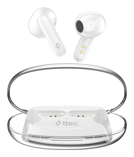 Ttec 2Km170Bb Airbeat Glace Gerçek Kablosuz Tws Bluetooth Kulaklık Buz Beyazı