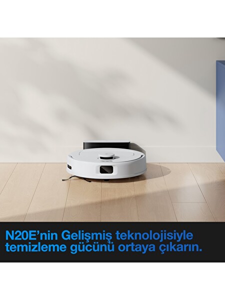 Ecovacs Deebot N20E Beyaz Robot Süpürge ve Paspas