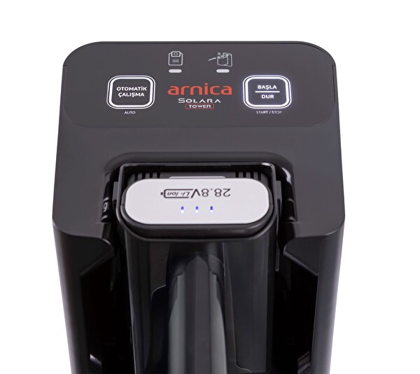 Arnica Solara Tower ET13490 Islak Kuru Şarjlı Dikey Süpürge