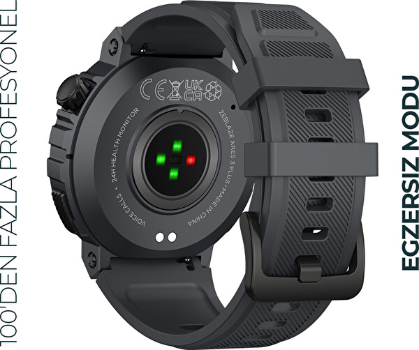 Zeblaze ARES 3 Plus Lava Black Akıllı Saat Fiyatı ve Özellikleri