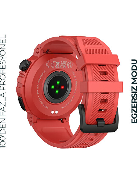 Zeblaze Ares 3 PLUS Flame Red Akıllı Saat Fiyatı ve Özellikleri