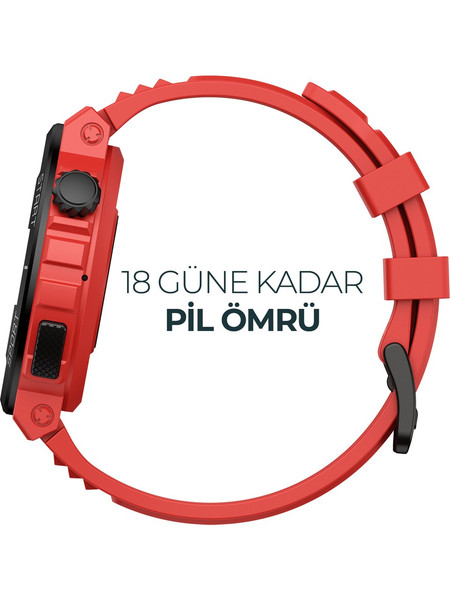 Zeblaze Ares 3 PLUS Flame Red Akıllı Saat 5