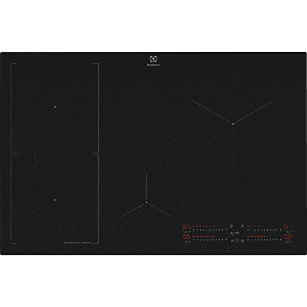 Electrolux EIS87453IZ SaphirMatt Sense Boil&Fry 80 cm İndüksiyonlu Ocak