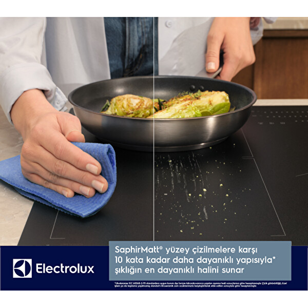 Electrolux EIS87453IZ SaphirMatt Sense Boil&Fry 80 cm İndüksiyonlu Ocak 4