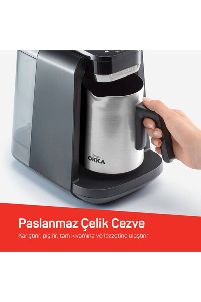 Arzum OK0036 Okka Rich Pro Plus Su Tanklı Türk Kahvesi Makinesi