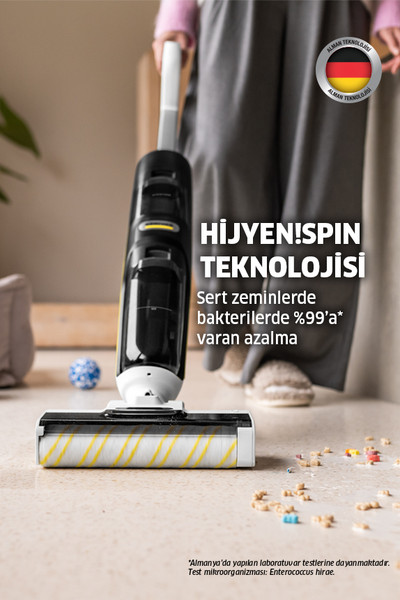 Karcher FCV 4 *EU Islak Kuru Şarjlı Süpürge 3