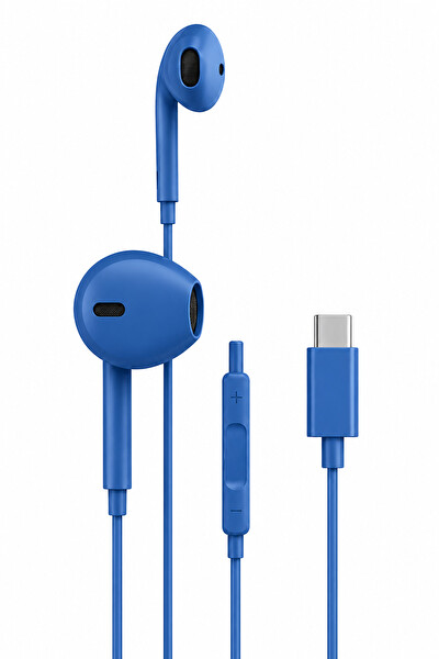 Preo Ear Sound Type C Kulakiçi Kulaklık Mavi 2