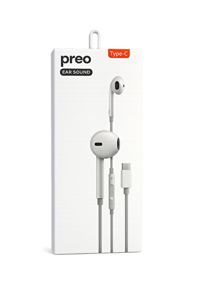Preo Ear Sound Type C Kulakiçi Kulaklık Beyaz
