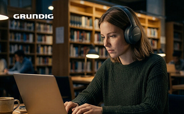 Grundig GHP1000 Bluetooth Kablosuz Kulak Üstü ENC Kulaklık