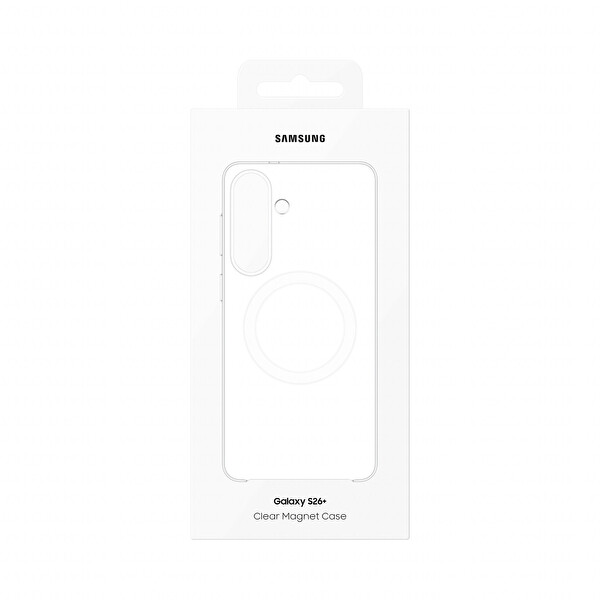 Samsung Galaxy S26+ Şeffaf Magnet Kılıf