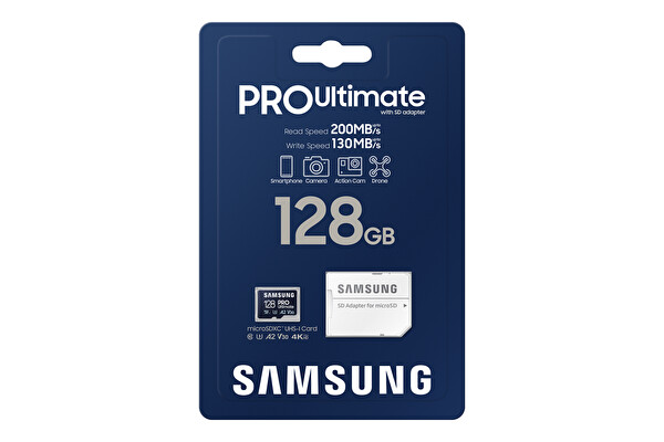 Samsung MB-MY128SA/WW 128GB Pro Ultimate MicroSD Hafıza Kartı