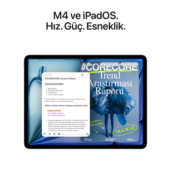 Apple iPad M4 Air 11 inch Wi Fi 1TB Blue 4
