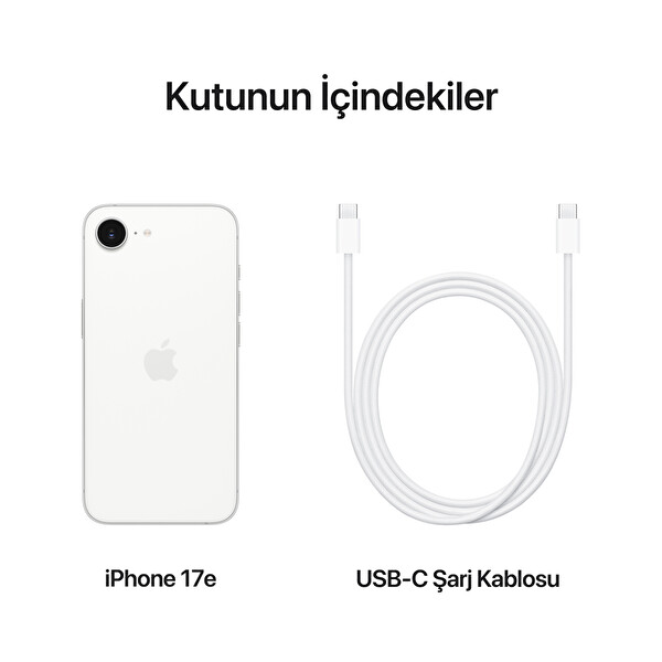 Apple iPhone 17e 256GB Beyaz Akıllı Telefon Fiyatı ve Özellikleri