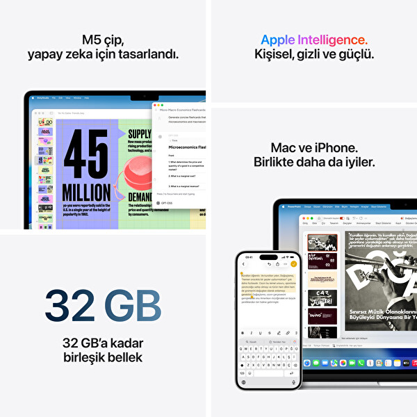 Apple 13-inch MacBook Air M5 Chip 10-Core CPU 10-Core GPU 16GB 1TB SSD Starlight MDHC4TU/A