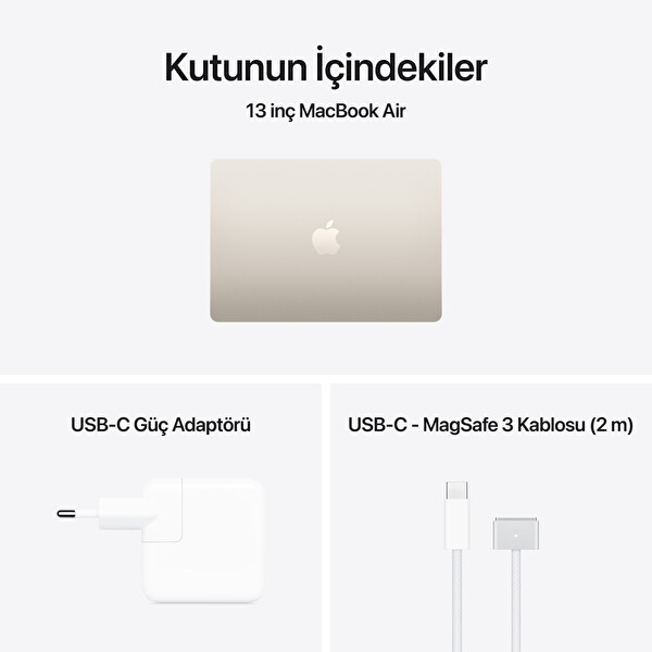 Apple 13-inch MacBook Air M5 Chip 10-Core CPU 10-Core GPU 16GB 1TB SSD Starlight MDHC4TU/A