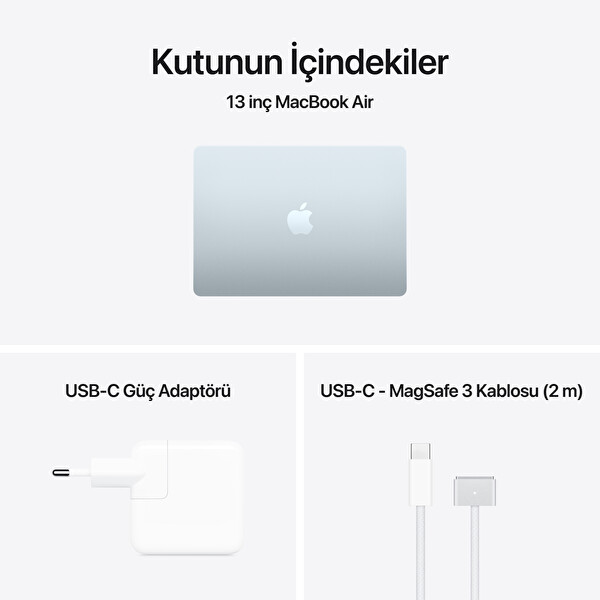 Apple 13-inch MacBook Air M5 Chip 10-Core CPU 10-Core GPU 16GB 1TB SSD Sky Blue MDHJ4TU/A