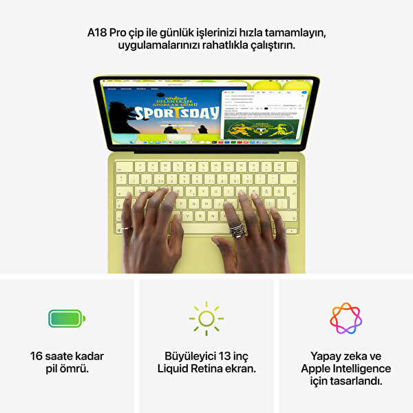 Apple 13-inch MacBook Neo A18 Pro Chip 6-Core CPU 5-Core GPU 8GB