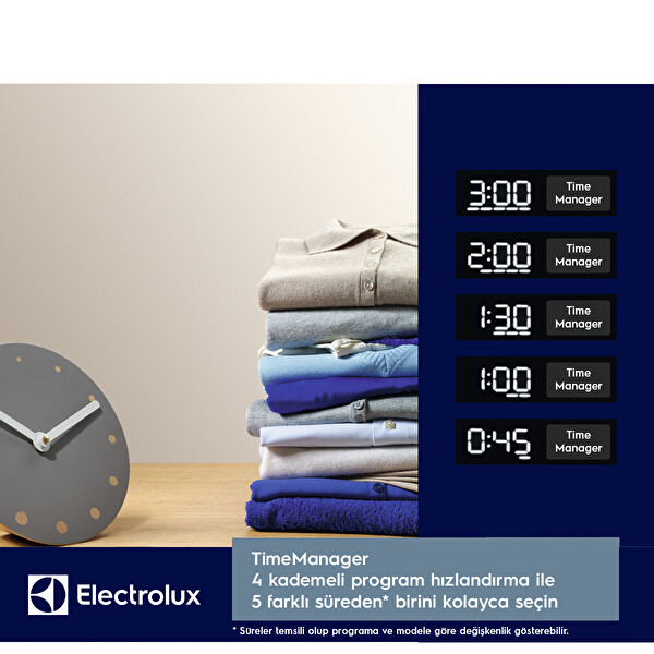 Electrolux EW6F9452T 600 Serisi AI WashAssist FullWash45' 10,5 kg 1400 devir A Enerji Sınıfı Çamaşır Makinesi