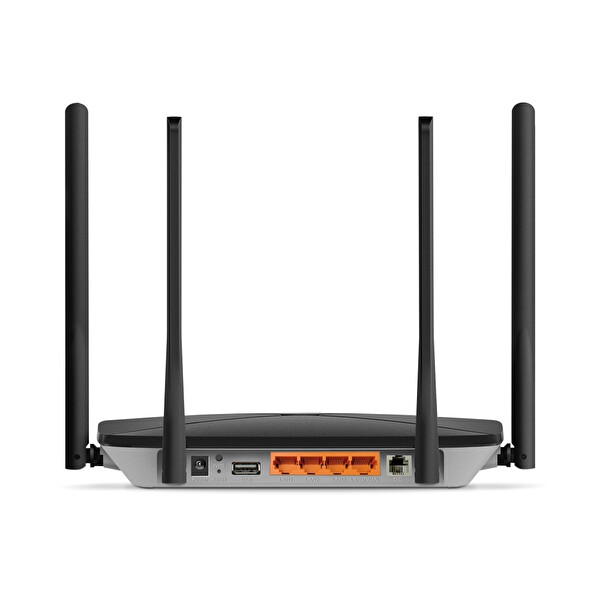 Mercusys MB430-DSL AC1200 Gigabit VDSL/ADSL Modem Router 350 Mbps Süper VDSL Fiber Uyumlu