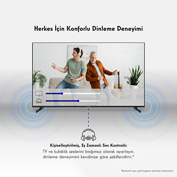 Thomson 40FQG3S15K 40 102 Ekran FHD Uydu Alıcılı Google Smart QLED TV 6