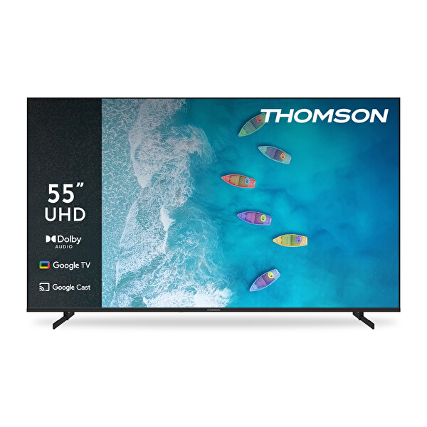 Thomson 55ug4s15 55"139 Ekran 4K UHD Uydu Alıcılı Google Smart LED TV