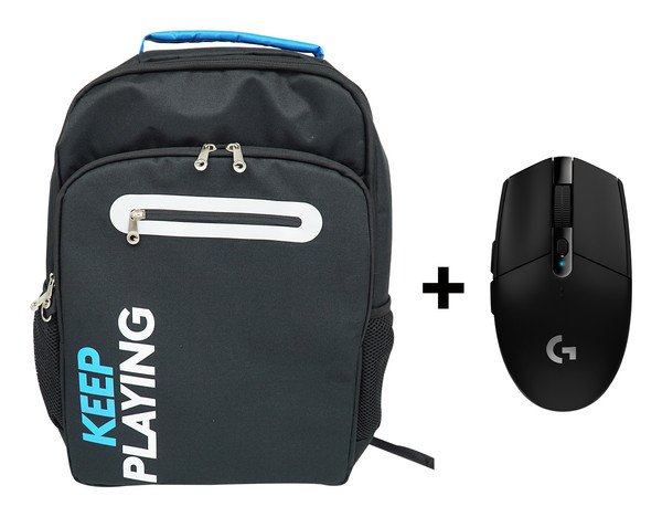 Logitech G305 Gaming Siyah Mouse ve Sonic XL Gaming Sırt Çantası