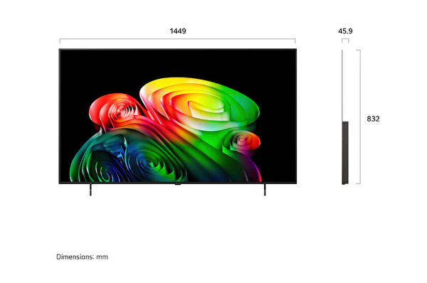 LG OLED65B65LA.APDZ 65 165 Ekran 4K UHD WebOS Smart  OLED TV 2