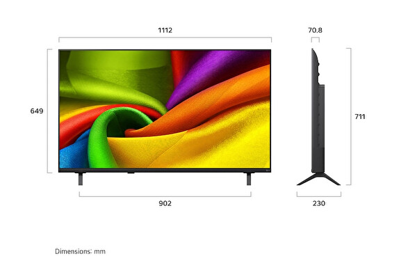 LG 50NU900B6LA.APEZ 50 127 Ekran 4K UHD WebOS Smart  LED TV 2