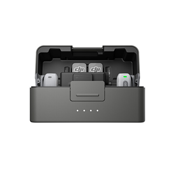 DJI Mic Mini 2 (2 TX + 1 RX + Charging Case) Mikrofon Seti