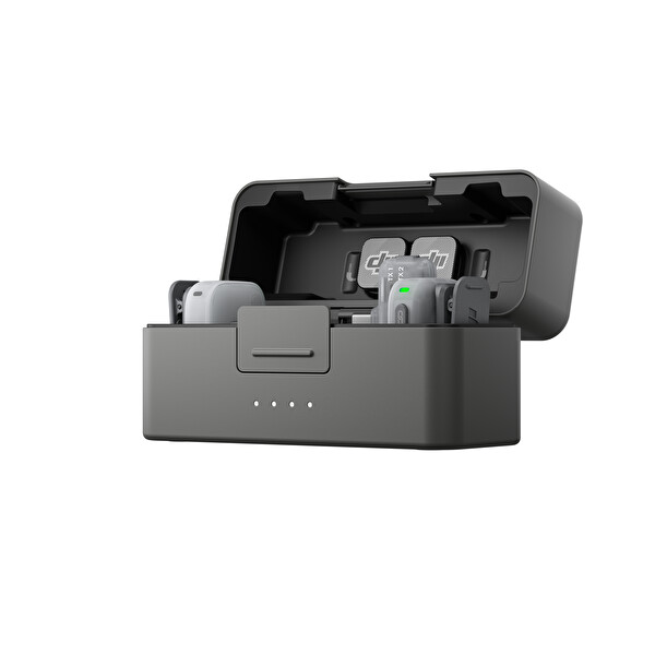 DJI Mic Mini 2 (2 TX + 1 Mobile RX + Charging Case) Mikrofon Seti